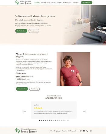 Massør & Sportsmassør Irene Jensen